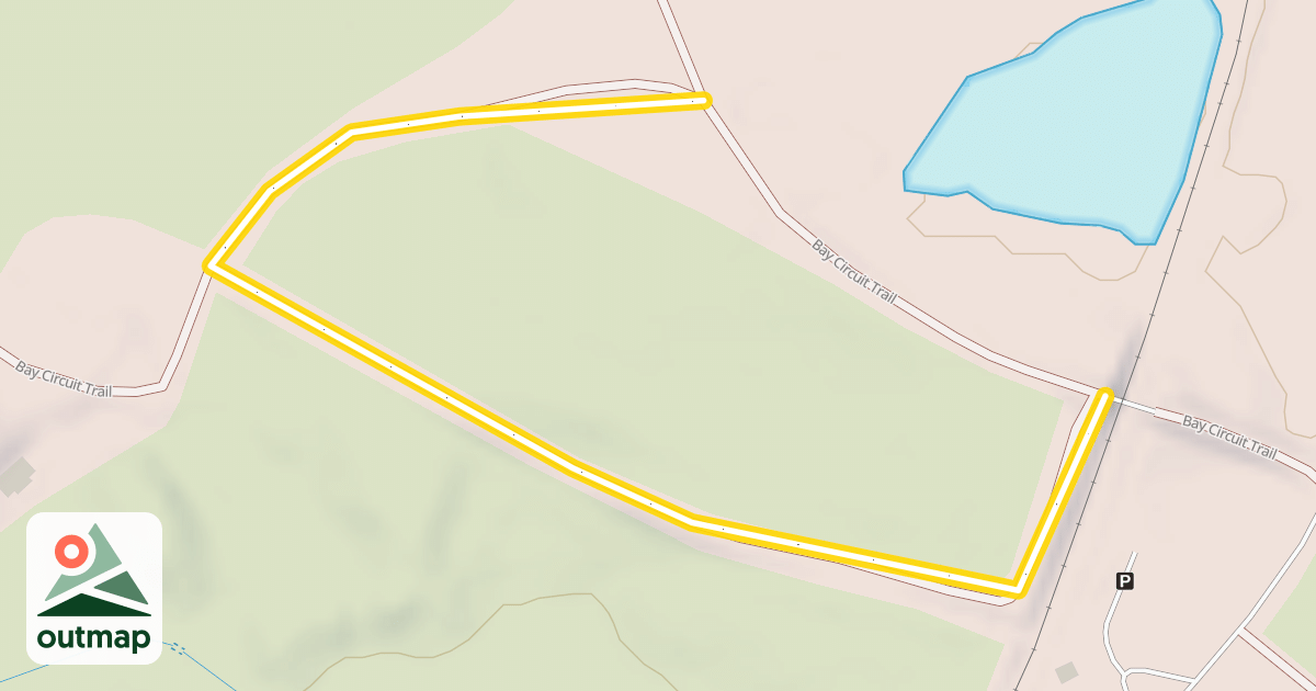 Map of Brian Hill trail