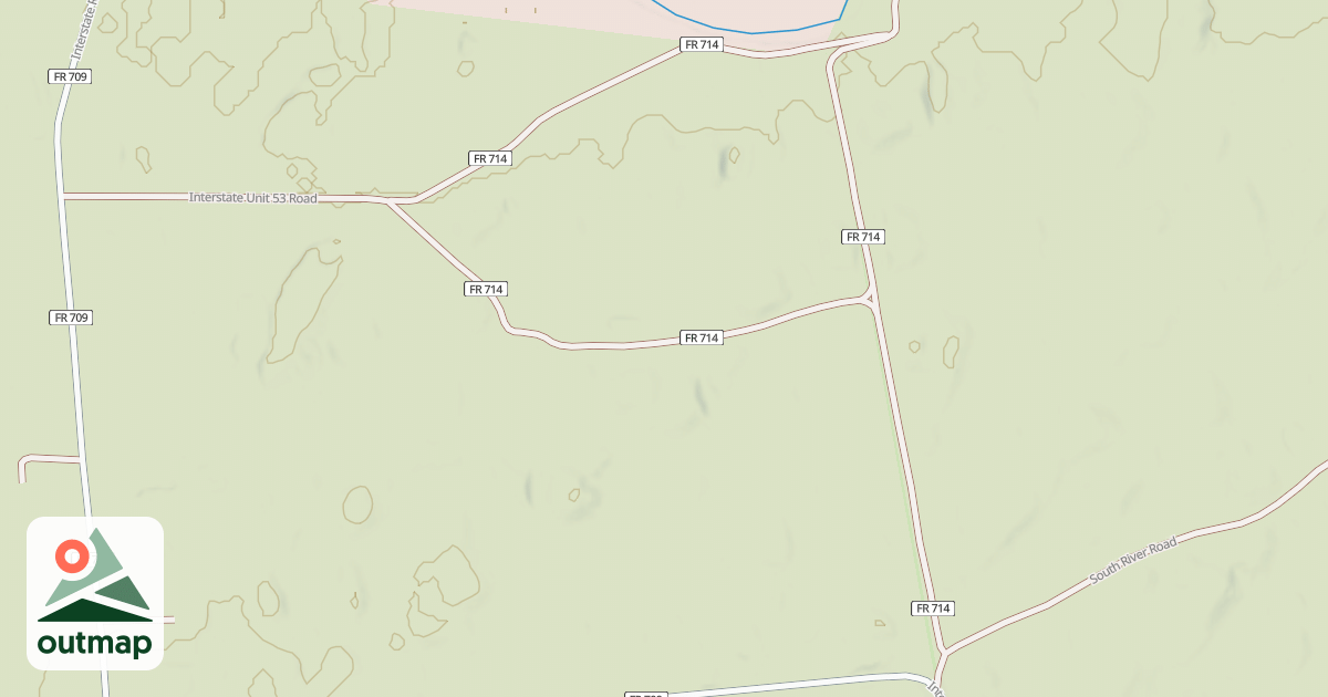 Map of INTERSTATE UNIT 50-52