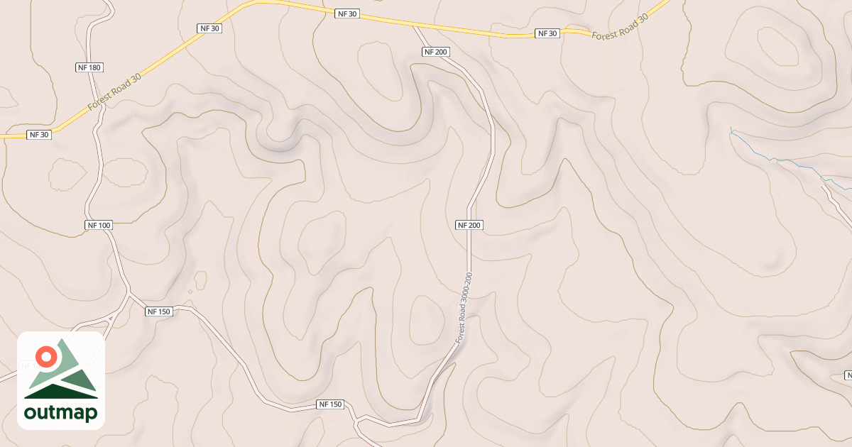 Map of USFS Motor Vehicle Use Map Roads {703BD579-88B8-4573-943E-AED50B3158BB}