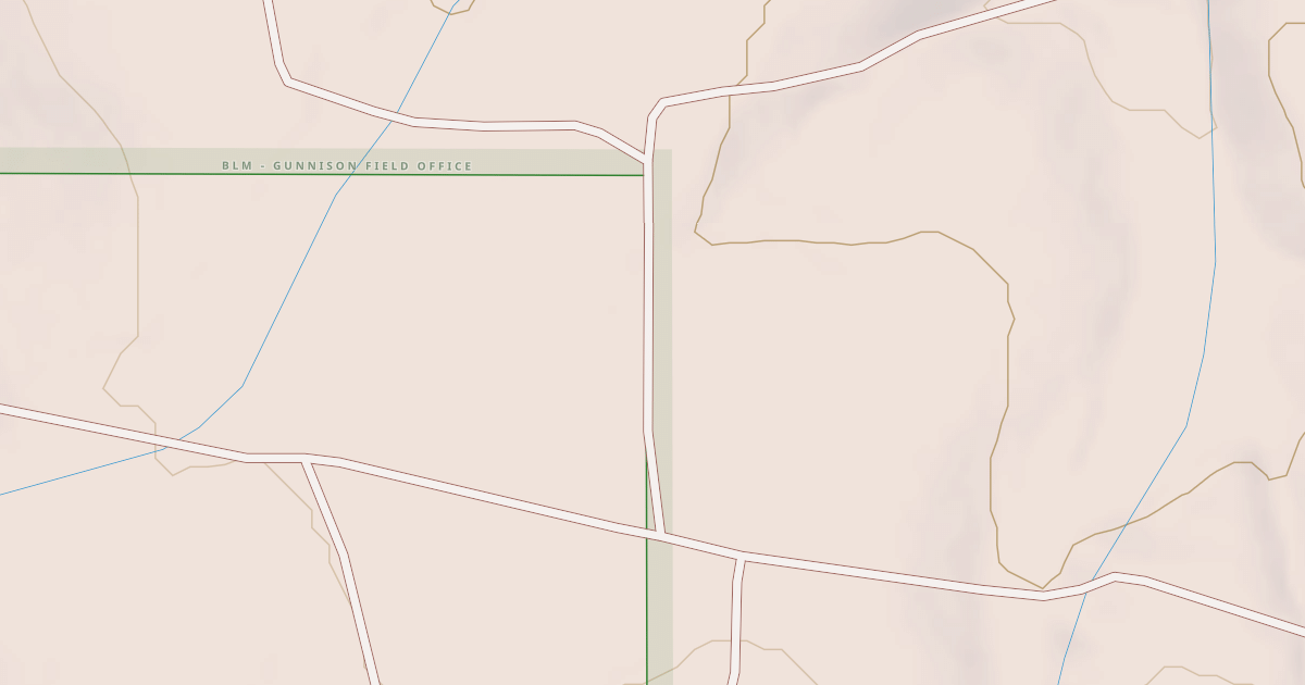 Map preview of BLM National GTLF Public Motorized Roads 61fe767a-b055-4801-a078-40852dfdaf77