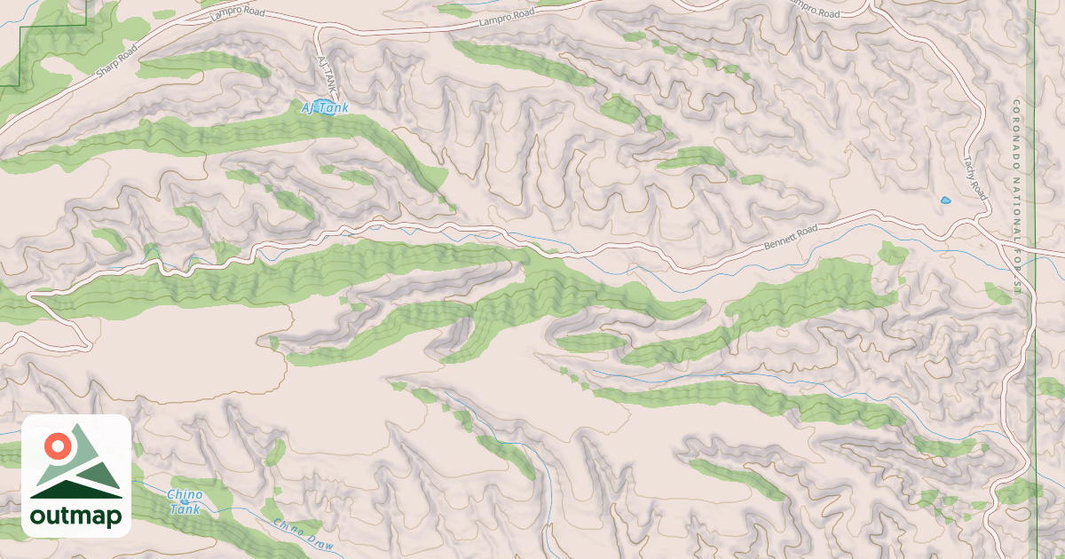 Map of BENNET