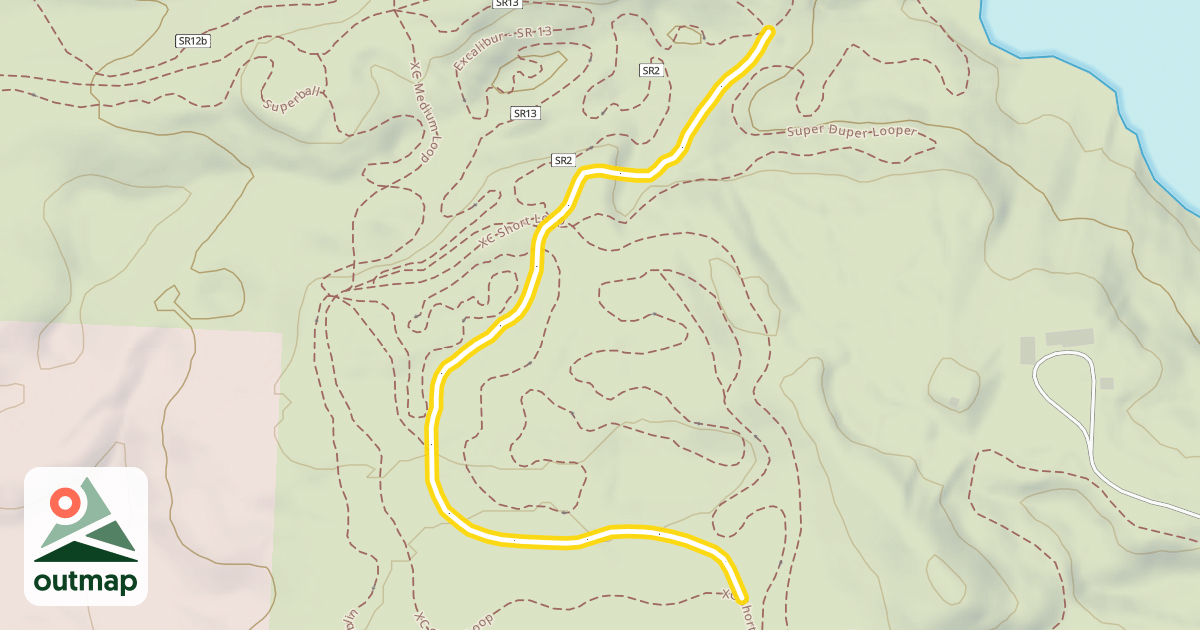 Map of XC Medium Loop