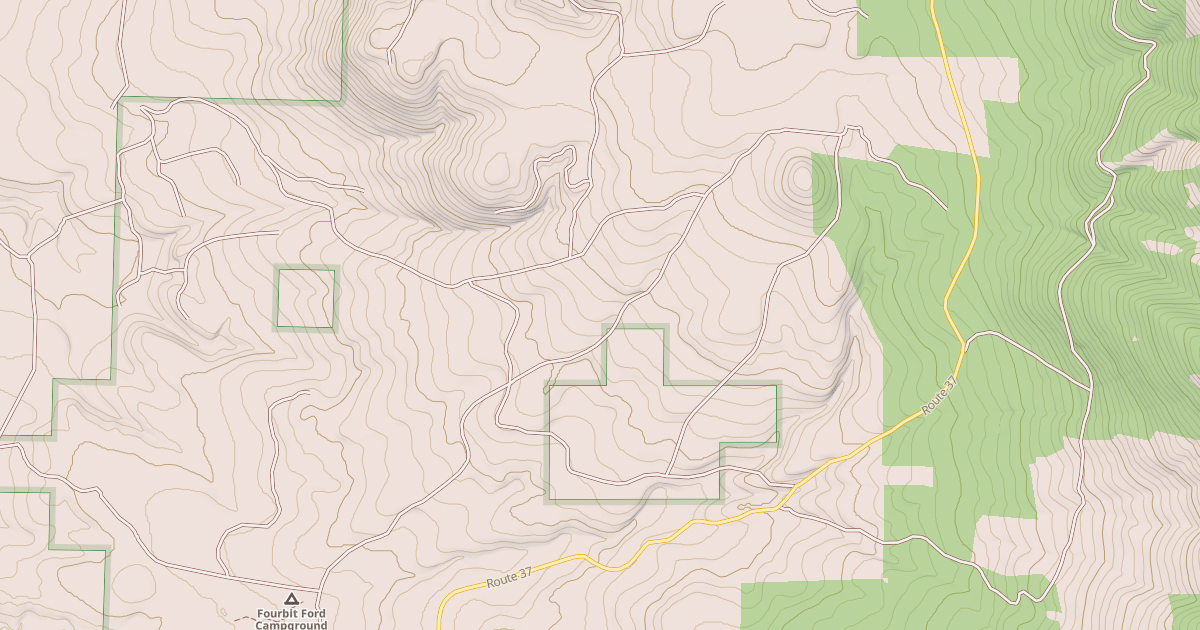 Map preview of SNOWSHOE CAMPGROUND (ABANDONED