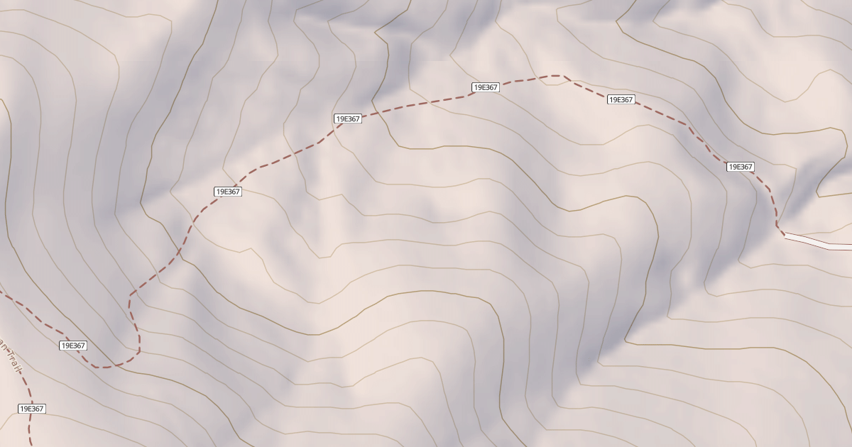 Map preview of Footman Loop