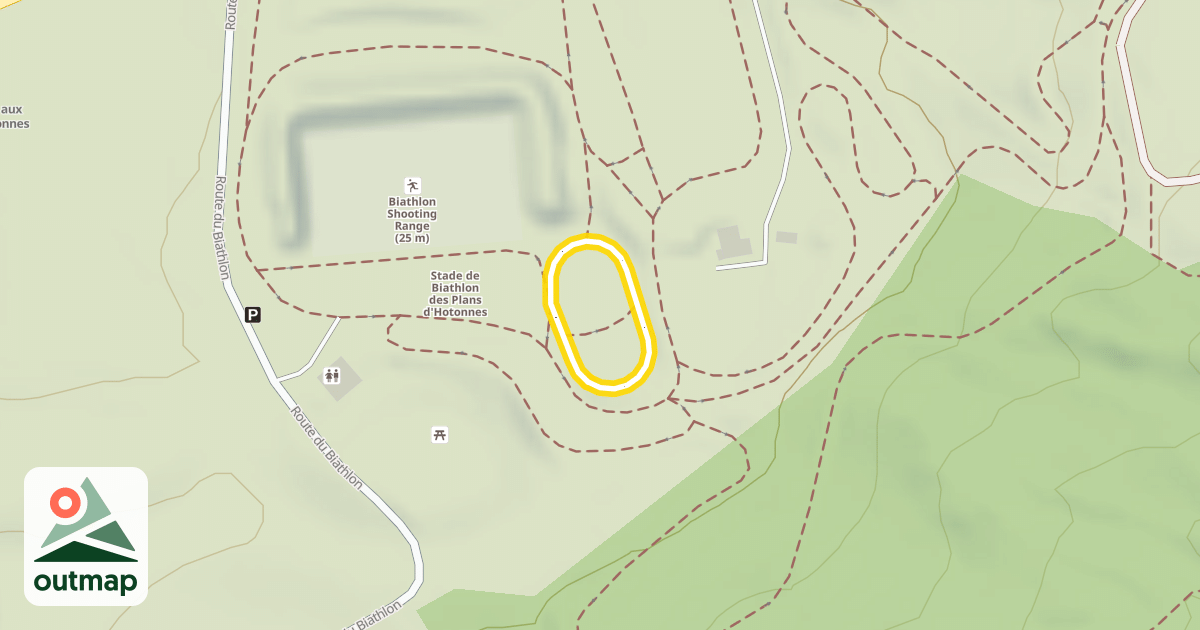 Map of Anneau de Pénalité
