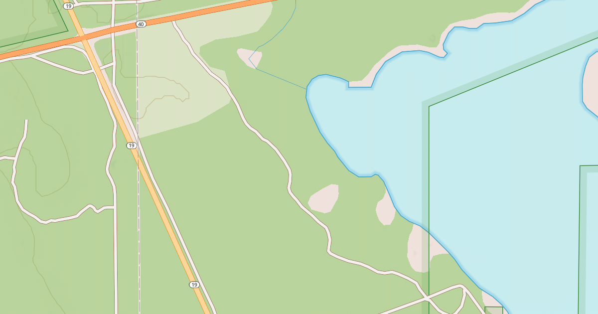 Map preview of USFS National Forest System Roads {C15114B7-D148-40E5-BBD2-2AA6B063B709}