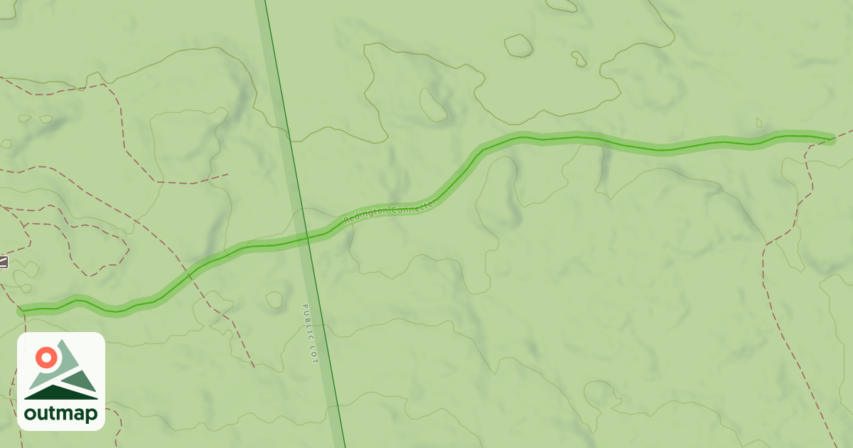 Map of Redington Connector