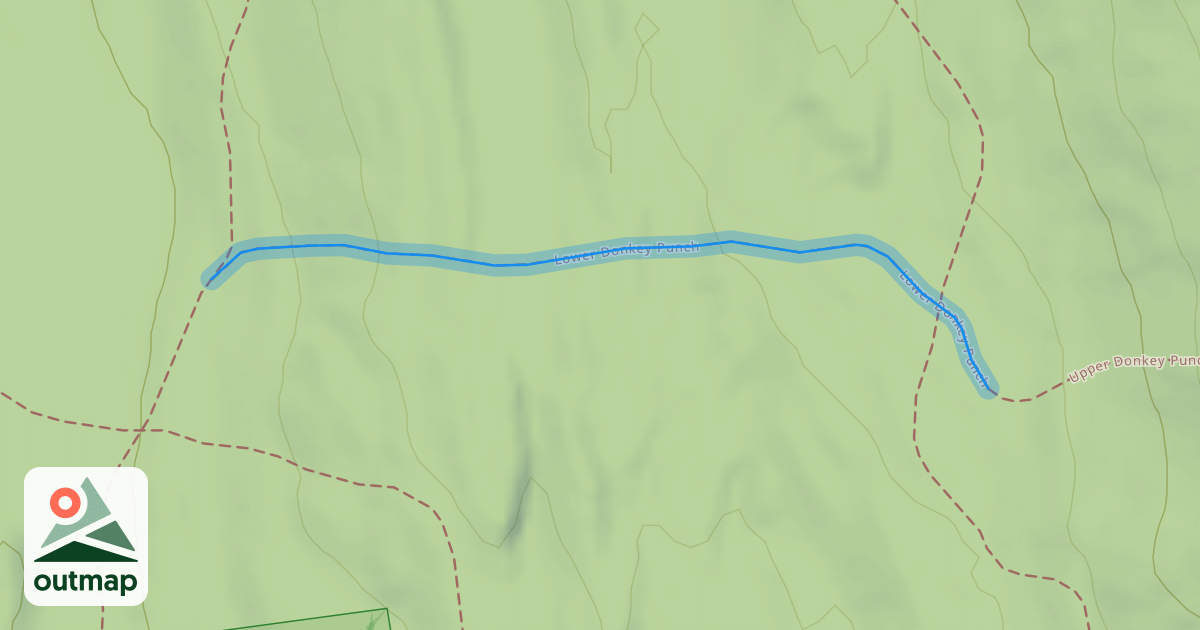 Map of Lower Donkey Punch
