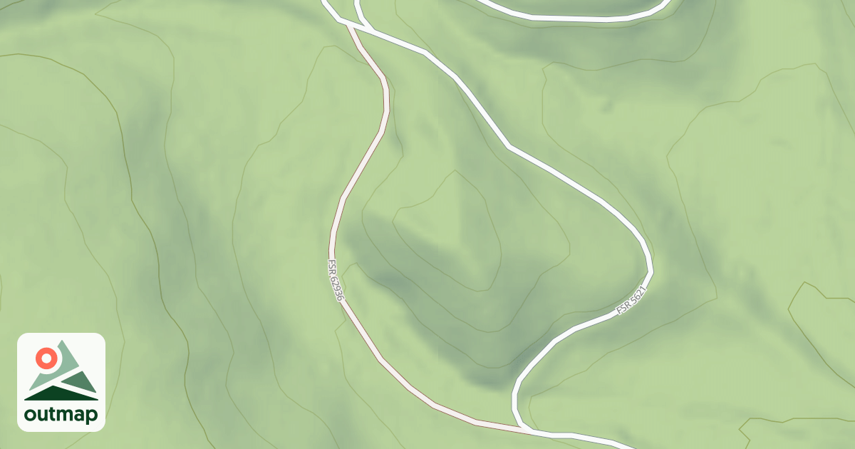 Map of (FDR) LICK CREEK