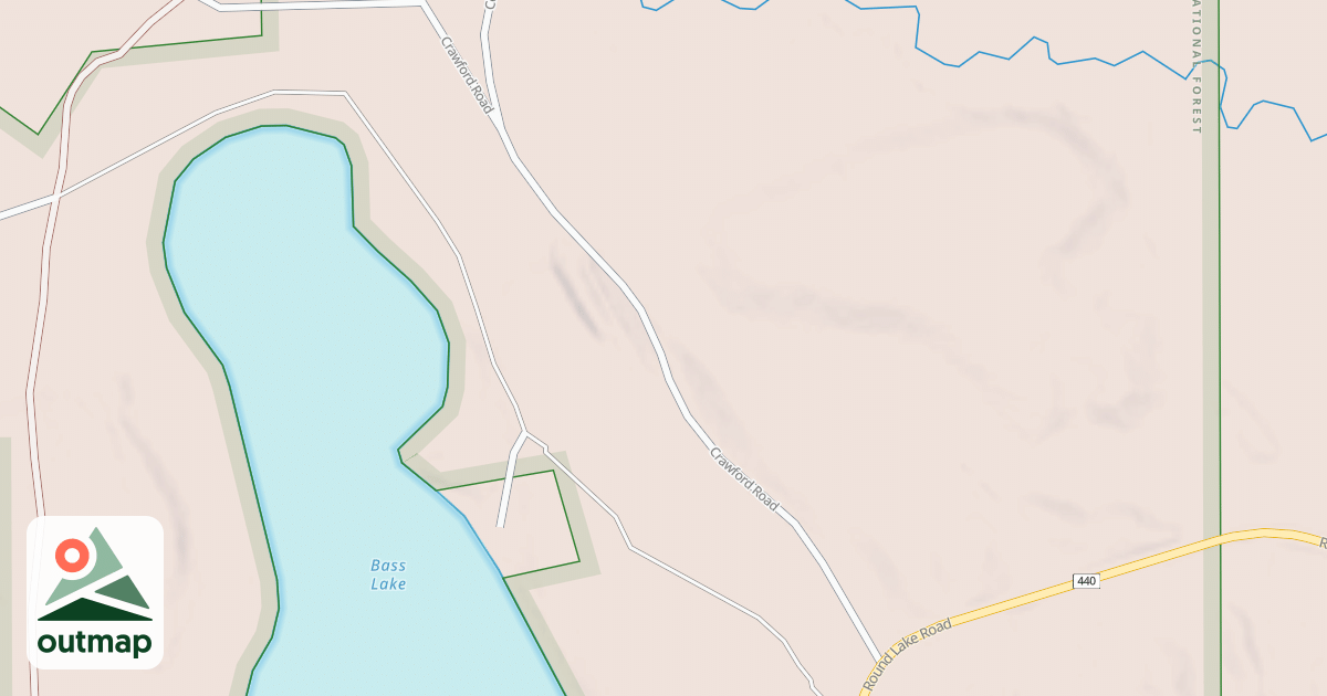 Map of LAKE STELLA EAST