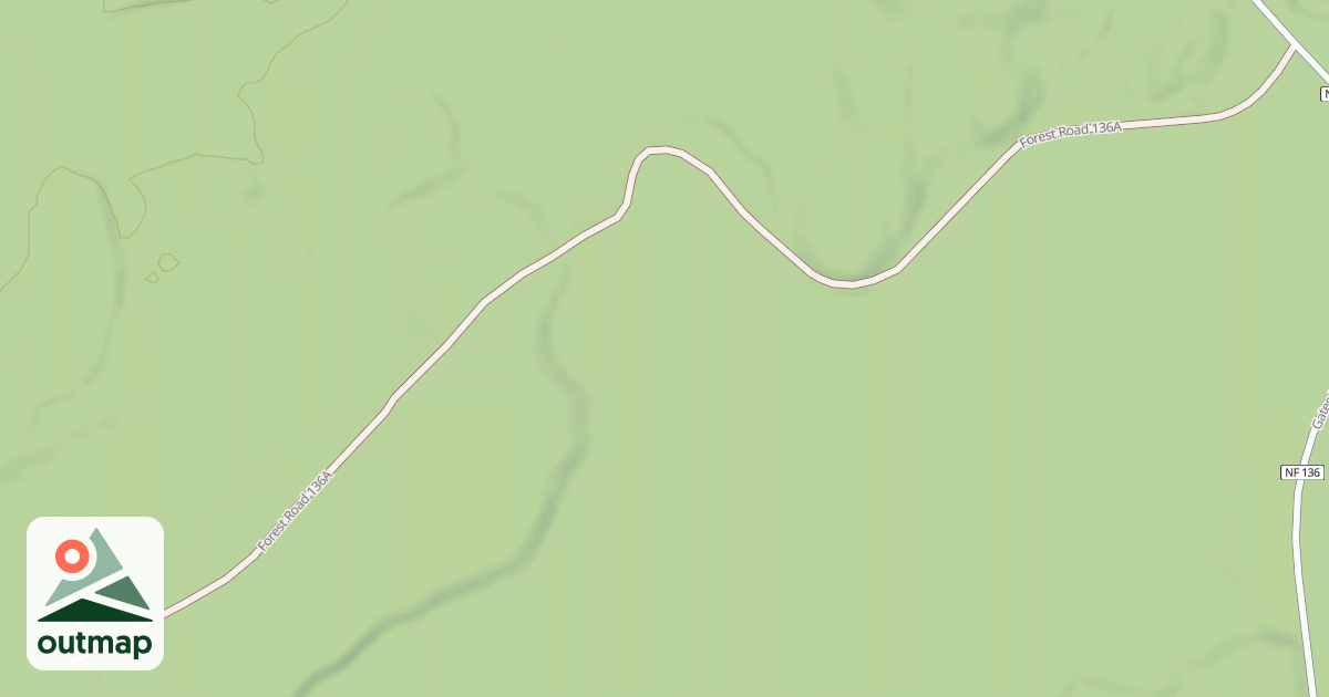 Map of FR 136B
