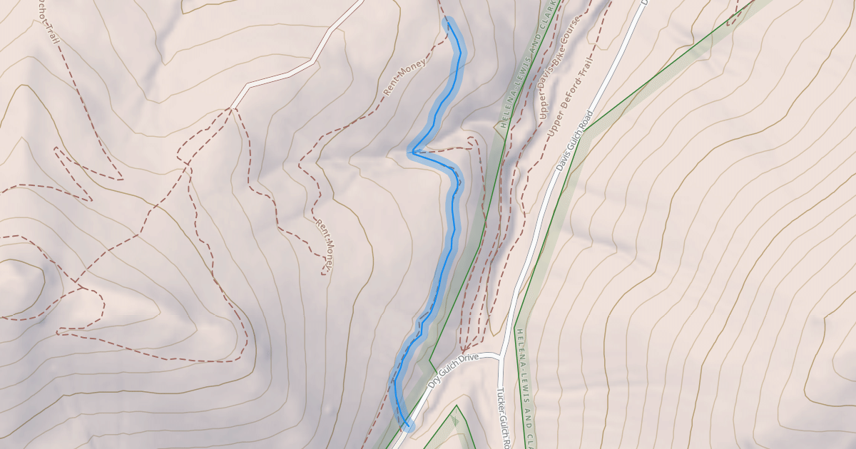 Map preview of Roger Fuchs Trail