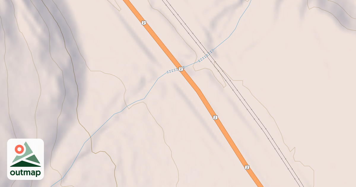 Map of COAL CREEK TRAILHEAD
