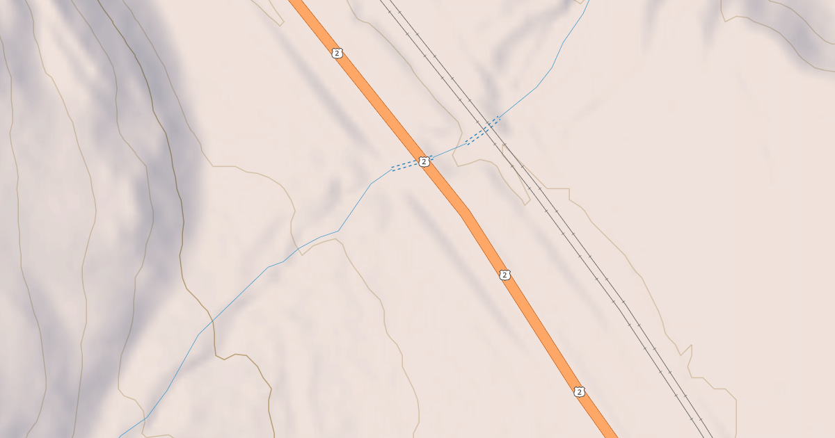 Map preview of COAL CREEK TRAILHEAD