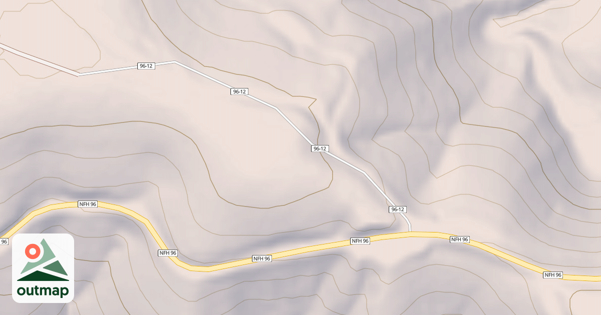 Map of BIG OAK FLAT