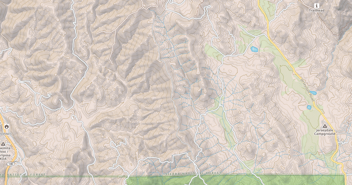 Map preview of BUCKINGHAM RIDGE