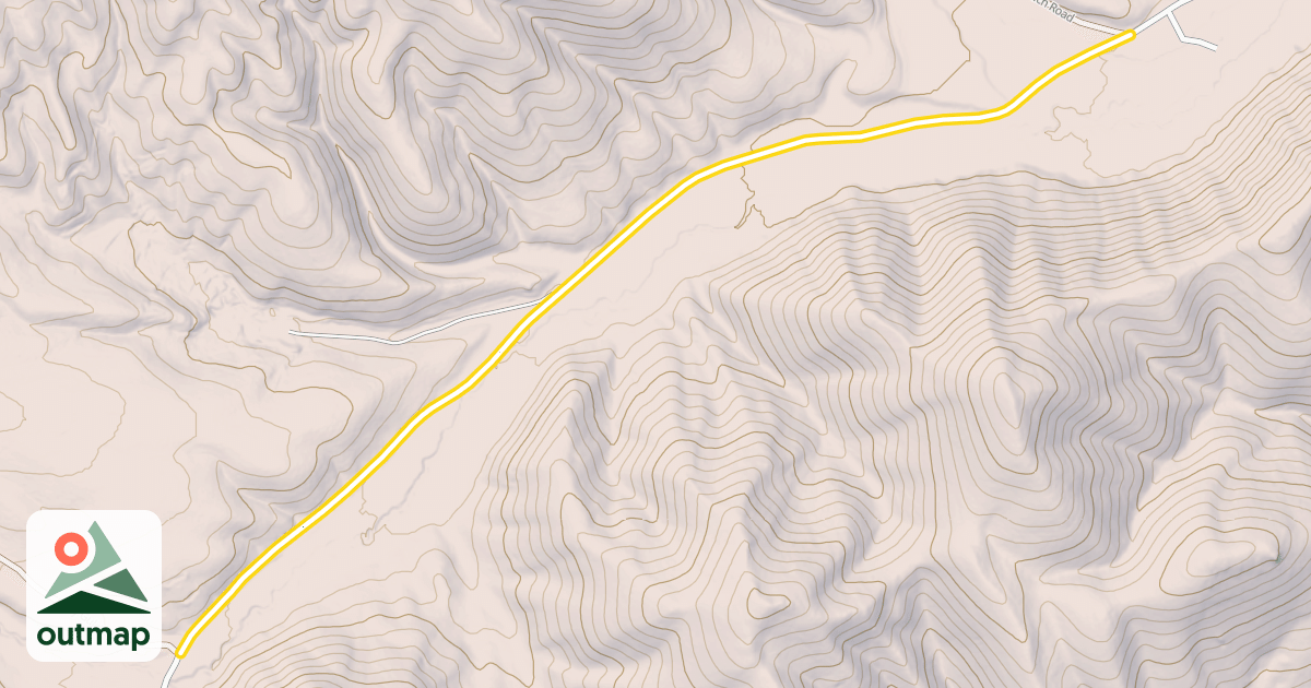 Map of Croy Creek Road