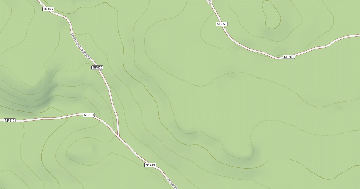 Map preview of Santiam Pass Ohv Atv Trail #19