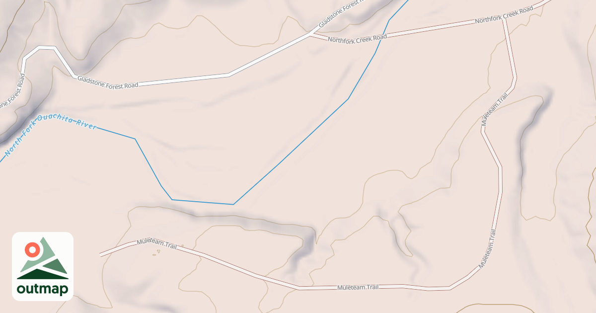 Map of USFS National Forest System Roads {ED98F42B-C1A3-446F-B830-78E010DD7DD5}