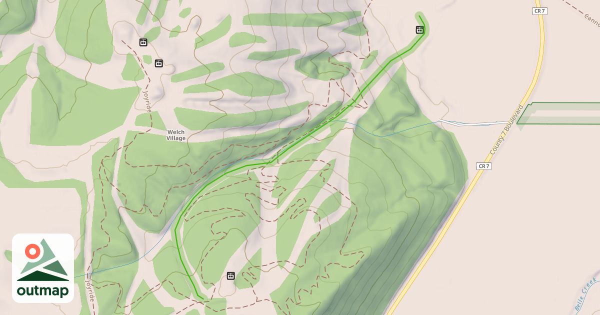 Map of Sunrise Bowl