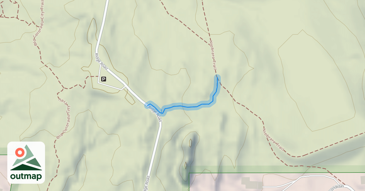Map of Niobrara Trail Extension