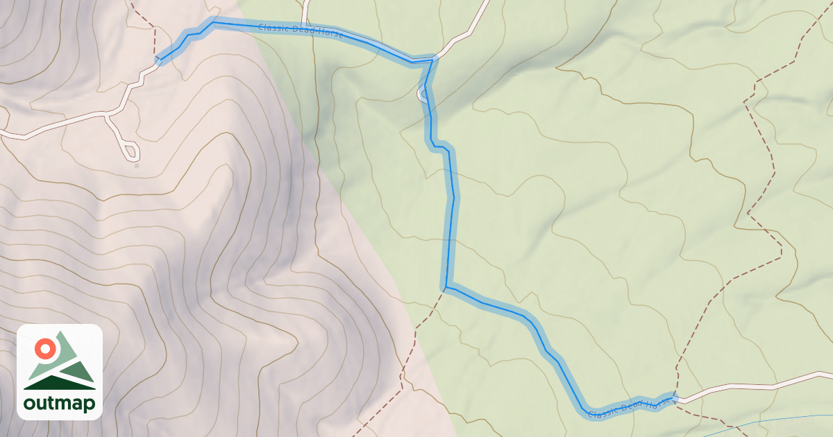 Map of Classic Dead Horse