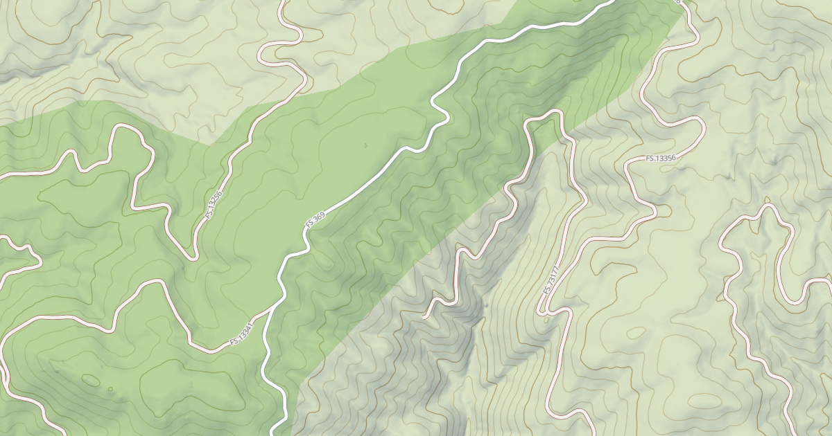 Map preview of (FDR) WALT LANGLY POLE ROAD