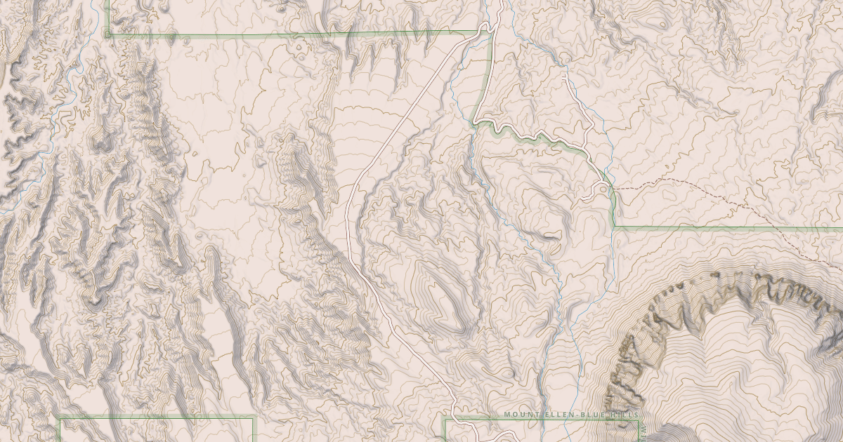 Map preview of BLM National GTLF Public Motorized Roads 1c6d0db3-c03c-46b0-ae80-e775717d4521