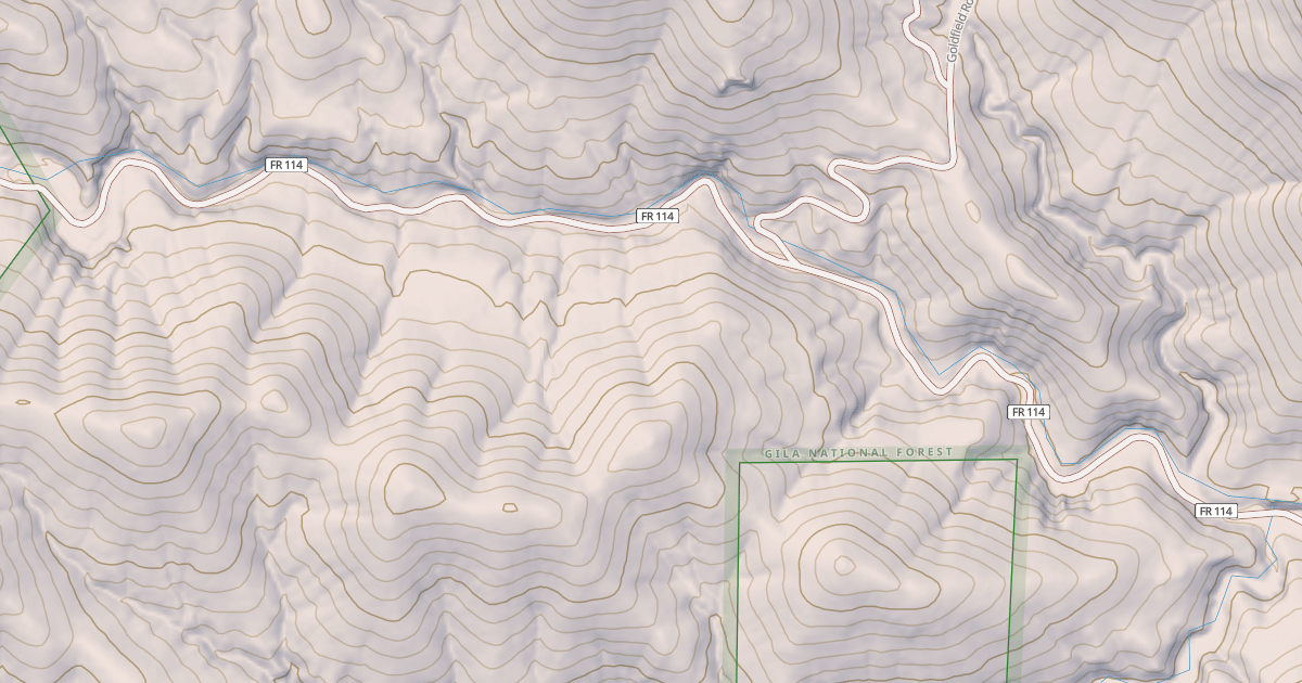 Map preview of SOUTH FORK CUCHILLO