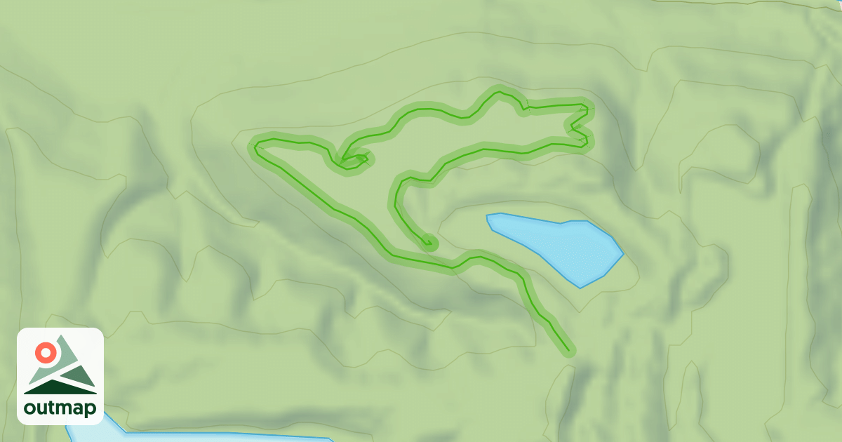 Map of Keebler Tree Plateau