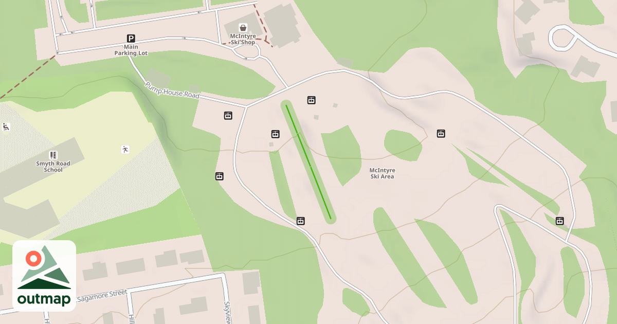 Map of The Queen's Trail