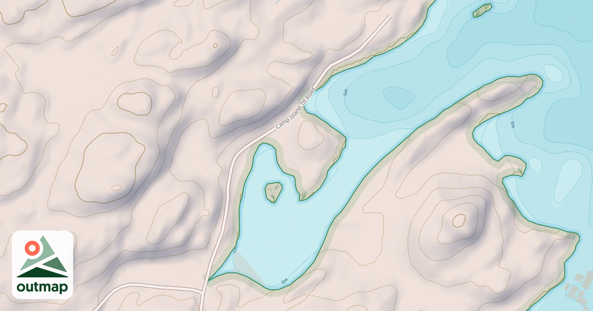Map of CAMP ISLAND TTF