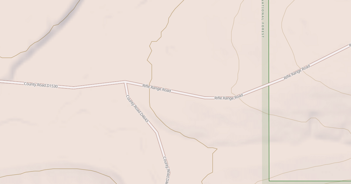 Map preview of POST MOUNTAIN
