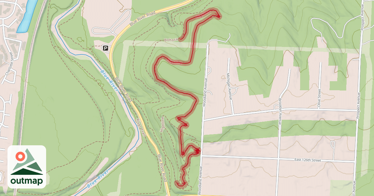 Map of Highline