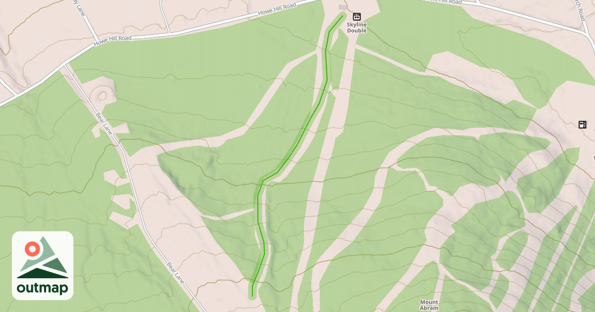Map of Mahoosuc Meadow