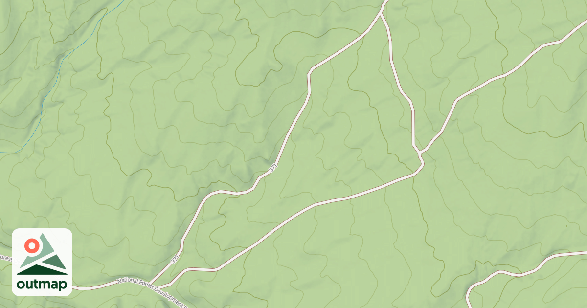 Map of ELBOW LOOP ROAD