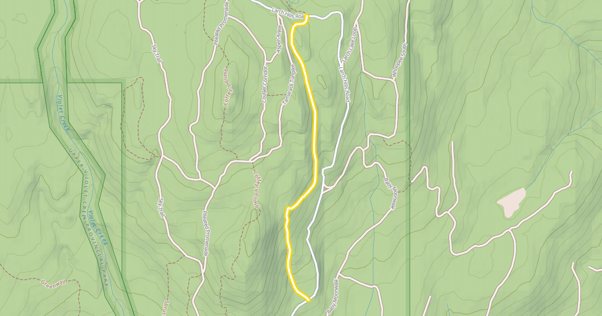 Map preview of Catamount Canyon