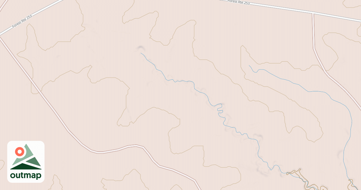 Map of Claiborne North
