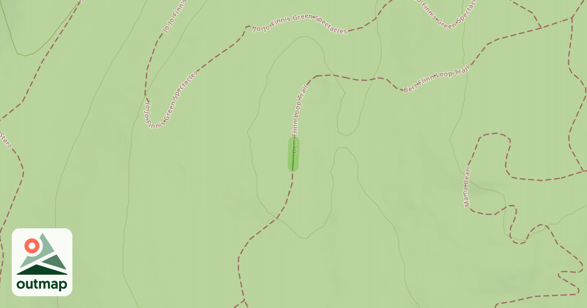 Map of Bert Flinn Loop Trail