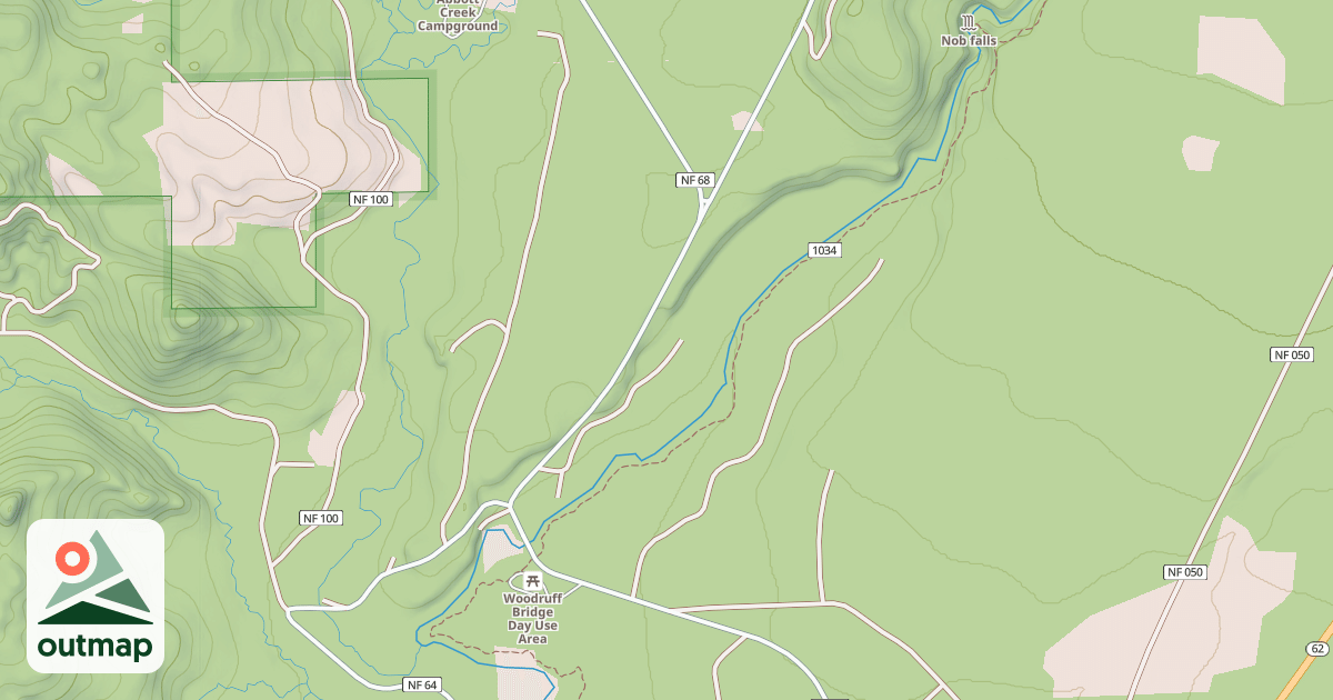 Map of Elk Ohv