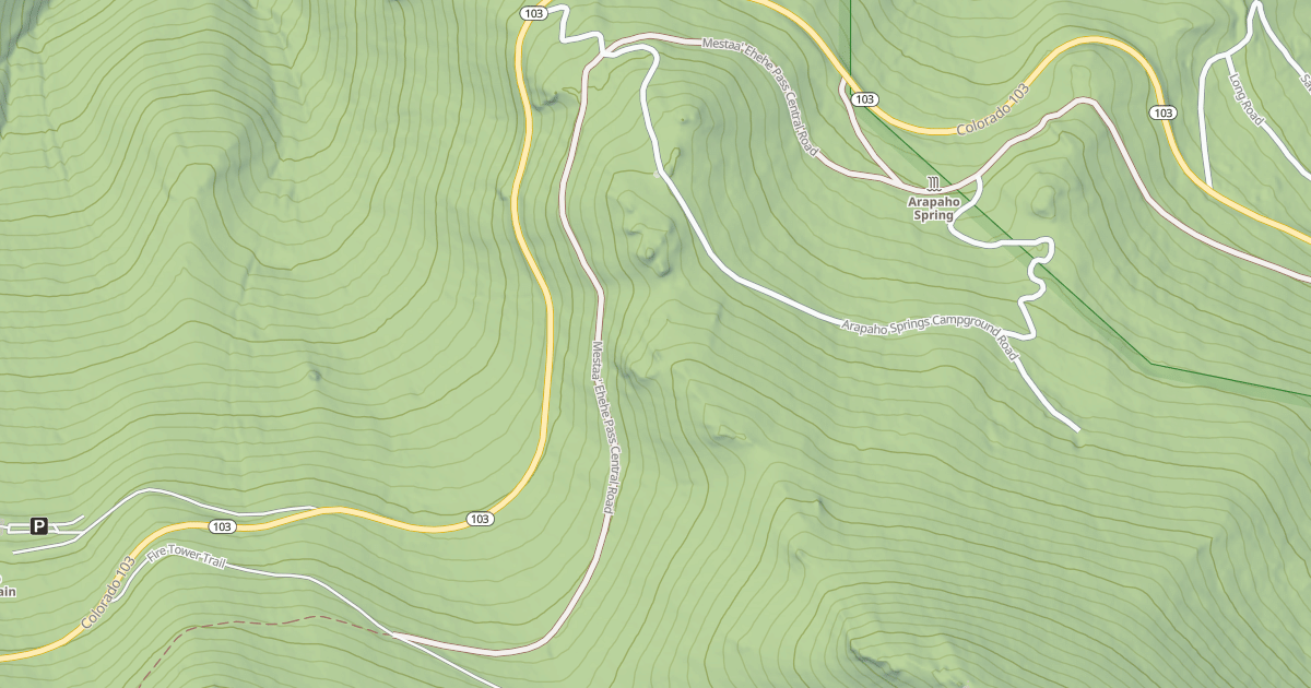 Map preview of OLD SQUAW PASS CENTRAL