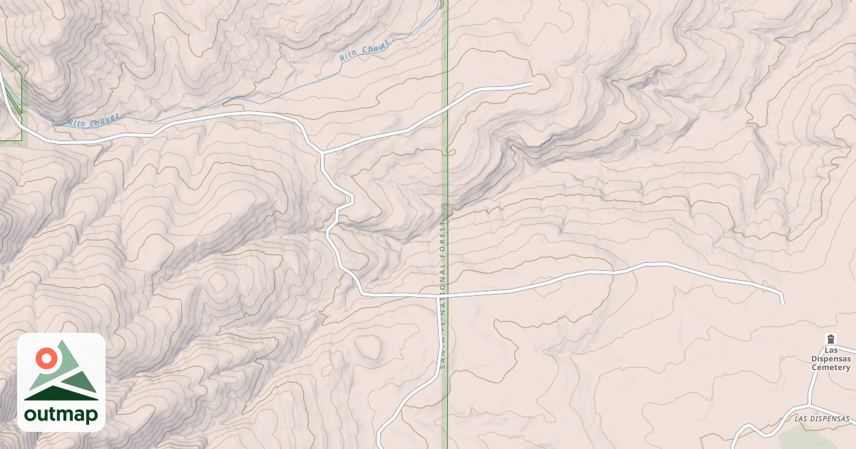 Map of LAS DISPENSAS