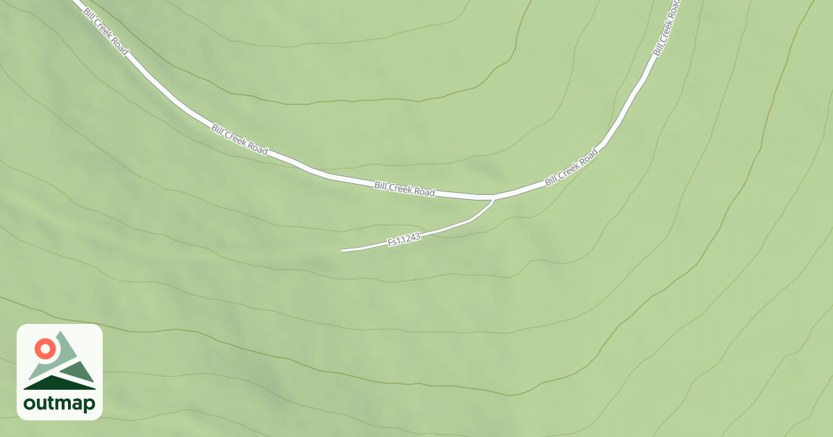 Map of BILL OVERLOOK