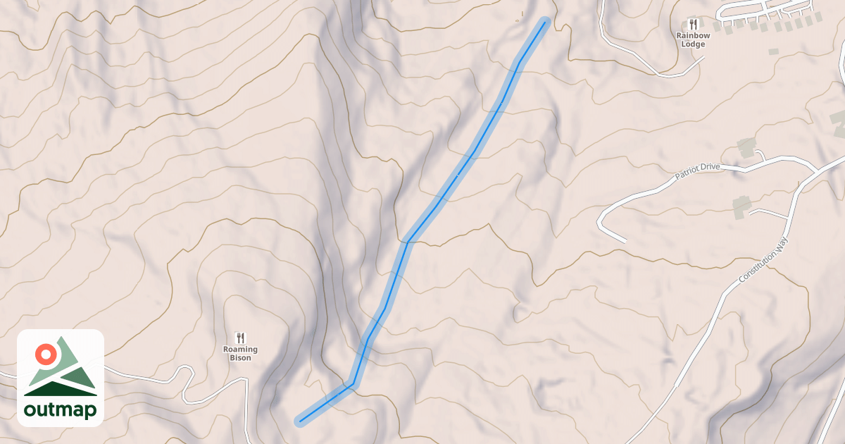 Map of Rabbit Run