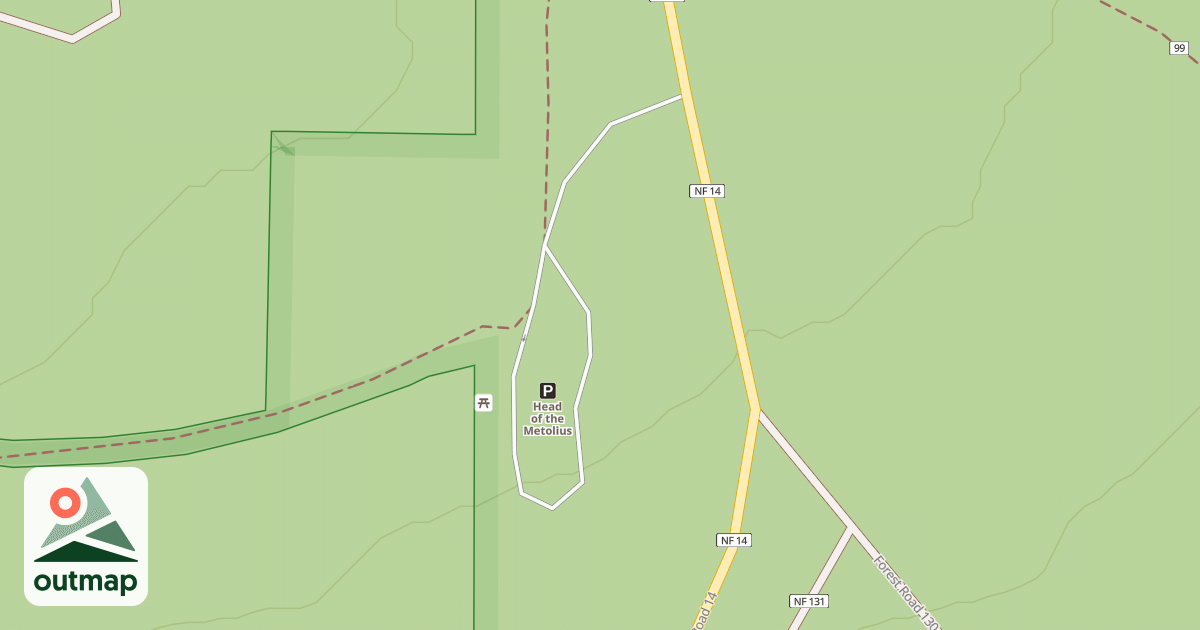 Map of HD METOLIUS