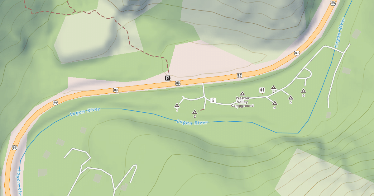 Map preview of PRESTON VALLEY C G-A