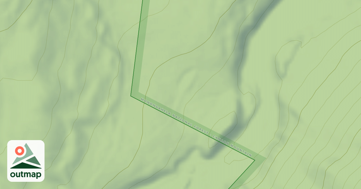 Map of SWECKER RIDGE - D