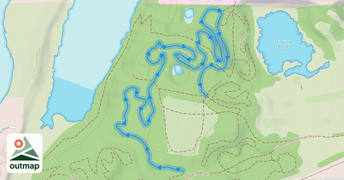 Map of North Loop