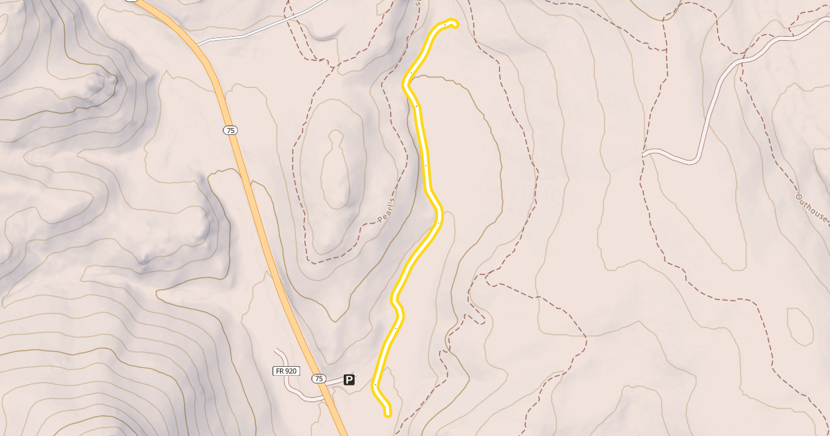 Map preview of Horse Creek