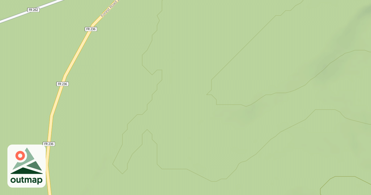Map of FR 236M